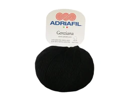 Mezgimo siūlai Adriafil Genziana 50 g, spalva 01