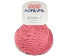 Mezgimo siūlai Adriafil Genziana 50 g, spalva 58