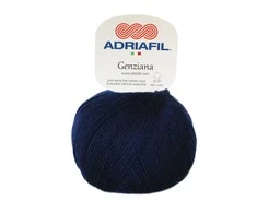 Mezgimo siūlai Adriafil Genziana 50 g, spalva 22