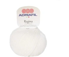 Mezgimo siūlai Adriafil Regina 50 g, spalva 02