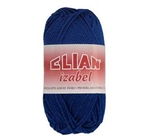 Mezgimo siūlai Elian Isabel 50 g, spalva 1041