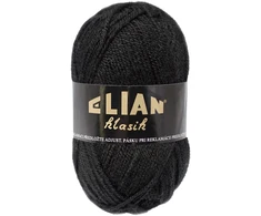 Mezgimo siūlai Elian Klasik 50 g, spalva 217 juoda