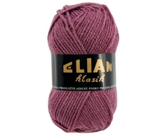 Mezgimo siūlai Elian Klasik 50 g, spalva 958