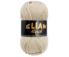 Mezgimo siūlai Elian Klasik 50 g, spalva 1045