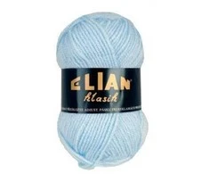 Mezgimo siūlai Elian Klasik 50 g, spalva 3435