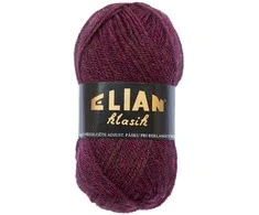 Mezgimo siūlai Elian Klasik 50 g, spalva 3501