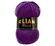 Mezgimo siūlai Elian Klasik 50 g, spalva 3374