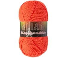 Mezgimo siūlai Elian Klasik Neon 50 g, spalva 917