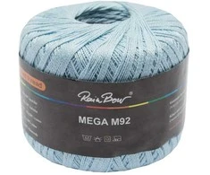 Nėrimo siūlai RainBow® MEGA 50 g, spalva melsva