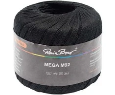 Nėrimo siūlai RainBow® MEGA 50 g, spalva balta