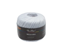Nėrimo siūlai RainBow® MEGA 50 g, spalva juoda