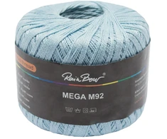 Nėrimo siūlai RainBow® MEGA 50 g, spalva melsva
