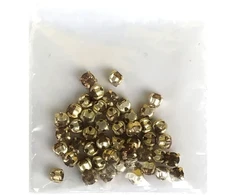 RAINBOW Akrilo akutės su prisiuvamu intarpu 2 mm 2,0 g, baltos