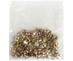 RAINBOW Akrilo akutės su prisiuvamu intarpu 2 mm 2,0 g, įvairios spalvos