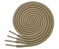 RAINBOW Apvalūs batraiščiai 3 mm 120 cm, pilkai ruda
