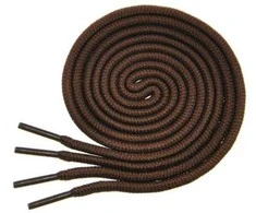 RAINBOW Apvalūs batraiščiai 3 mm 120 cm, spalva ruda