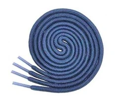 RAINBOW Apvalūs batraiščiai 3 mm 120 cm, spalva mėlyna
