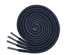 RAINBOW Apvalūs batraiščiai 3 mm 120 cm, spalva tamsiai mėlyna