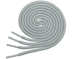 RAINBOW Apvalūs batraiščiai 3 mm 120 cm, spalva pilka