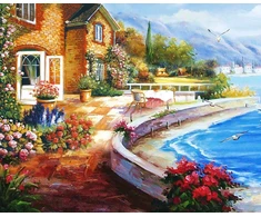 RAINBOW Deimantinio paveikslo-mozaikos 5D rinkinys (akučių klijavimas) 30x40 cm DK41173