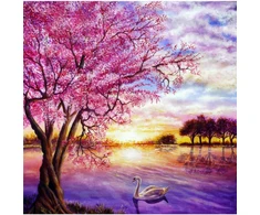 RAINBOW Deimantinio paveikslo-mozaikos 5D rinkinys (akučių klijavimas) 30x30 cm DK31108
