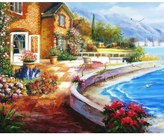 RAINBOW Deimantinio paveikslo-mozaikos 5D rinkinys (akučių klijavimas) 30x40 cm DK41173