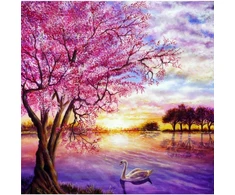 RAINBOW Deimantinio paveikslo-mozaikos 5D rinkinys (akučių klijavimas) 30x30 cm DK31108