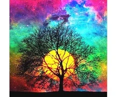 RAINBOW Deimantinio paveikslo-mozaikos 5D rinkinys (akučių klijavimas) 30x30 cm DK31099
