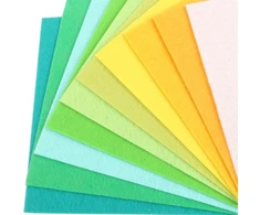 RAINBOW Dekoratyvinio veltinio rinkinys 2 mm, 20х30 cm, 10 vnt., Įvairios spalvos