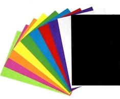 RAINBOW Dekoratyvinio veltinio rinkinys 2 mm, 20х30 cm, 10 vnt., Įvairios spalvos