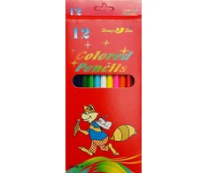 RAINBOW Kreidiniai balti pieštukai siuvėjams 12 vnt.