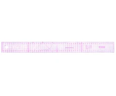 RAINBOW Matavimo liniuotė rankdarbiams 54 cm