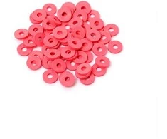 RAINBOW Plokšti karoliukai 6x1 mm 100 vnt., spalva 30