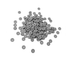 RAINBOW Plokšti karoliukai 6x1 mm 100 vnt., spalva 4