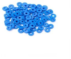 RAINBOW Plokšti karoliukai 6x1 mm 100 vnt., spalva 58