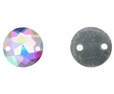RAINBOW Prisiuvama akrilo akutė 10 mm, spalva perlamutrinė