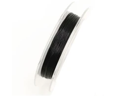 RAINBOW Vielutė rankdarbiams 0,3 mm, 10 m, spalva juoda