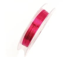 RAINBOW Vielutė rankdarbiams 0,3 mm, 10 m, spalva tamsiai rožinė