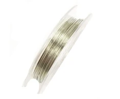 RAINBOW Vielutė rankdarbiams 0,3 mm, 10 m, spalva sidabro
