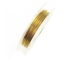 RAINBOW Vielutė rankdarbiams 0,3 mm, 10 m, spalva aukso