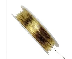 RAINBOW Vielutė rankdarbiams 0,3 mm, 15 m, spalva aukso