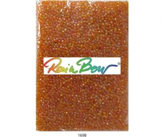 Stikliniai apvalūs karoliukai (biseris) Nr. 6/0 RainBow® 500g, spalva 169B