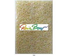 Stikliniai apvalūs karoliukai (biseris) Nr. 6/0 RainBow® 500g, spalva 153