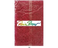 Stikliniai apvalūs karoliukai (biseris) Nr. 6/0 RainBow® 500g, spalva 140