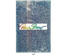 Stikliniai apvalūs karoliukai (biseris) Nr. 6/0 RainBow® 500g, spalva 103B
