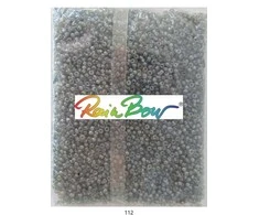 Stikliniai apvalūs karoliukai (biseris) Nr. 6/0 RainBow® 500g, spalva 112