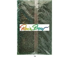 Stikliniai apvalūs karoliukai (biseris) Nr. 6/0 RainBow® 500g, spalva 7B