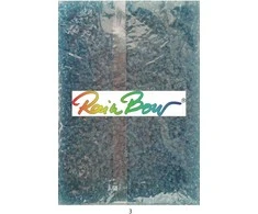 Stikliniai apvalūs karoliukai (biseris) Nr. 6/0 RainBow® 500g, spalva 3