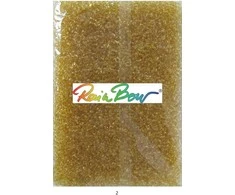 Stikliniai apvalūs karoliukai (biseris) Nr. 6/0 RainBow® 500g, spalva 2