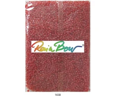 Stikliniai apvalūs karoliukai (biseris) Nr. 6/0 RainBow® 500g, spalva 165B